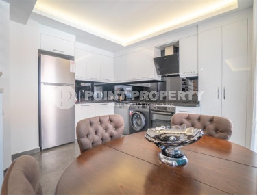 Просторные двухуровневые апартаменты 2+1 площадью 90м2, Алания центр, 150 метров от побережья Средиземного моря-id-1947-фото-3