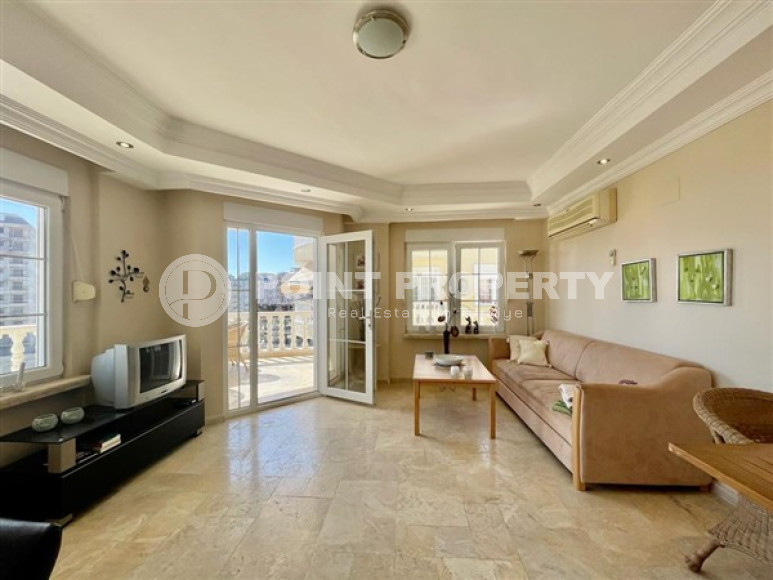 Luxury 3+1 penthouse apartment, 180 m2, private terrace with jacuzzi, Avsallar area-id-1948-photo-2