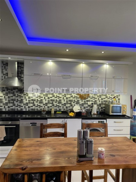 Уютный садовый дуплекс с двумя спальнями, 115м², в резиденции с бассейном в районе Кестель, Алания-id-1949-фото-5