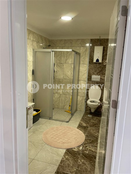 Уютный садовый дуплекс с двумя спальнями, 115м², в резиденции с бассейном в районе Кестель, Алания-id-1949-фото-9