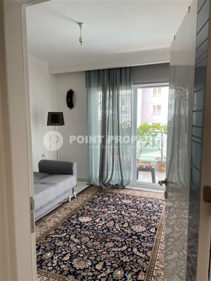 Уютный садовый дуплекс с двумя спальнями, 115м², в резиденции с бассейном в районе Кестель, Алания-id-1949-фото-12