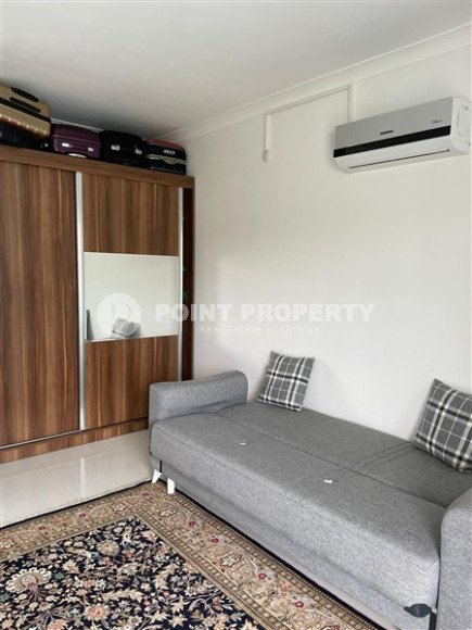 Уютный садовый дуплекс с двумя спальнями, 115м², в резиденции с бассейном в районе Кестель, Алания-id-1949-фото-13