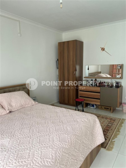 Уютный садовый дуплекс с двумя спальнями, 115м², в резиденции с бассейном в районе Кестель, Алания-id-1949-фото-14