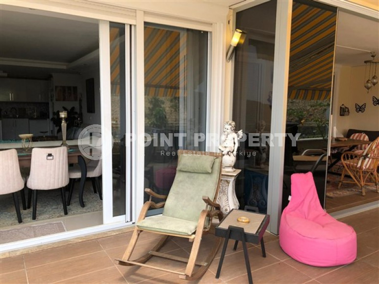 Меблированная квартира с двумя спальнями, 150м², с потрясающими видами в Каргыджаке, Алания-id-1951-фото-3