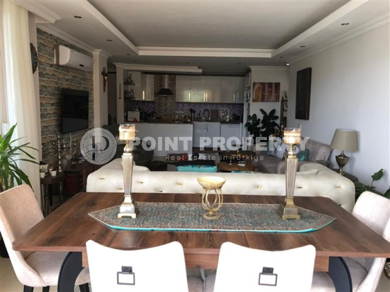 Меблированная квартира с двумя спальнями, 150м², с потрясающими видами в Каргыджаке, Алания-id-1951-фото-7