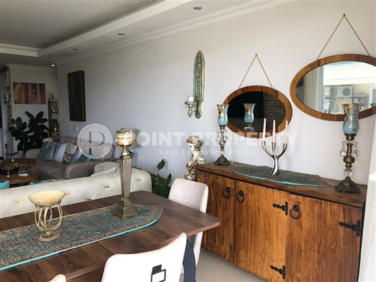 Меблированная квартира с двумя спальнями, 150м², с потрясающими видами в Каргыджаке, Алания-id-1951-фото-8