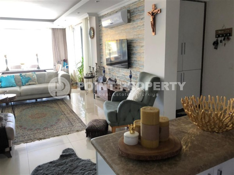 Меблированная квартира с двумя спальнями, 150м², с потрясающими видами в Каргыджаке, Алания-id-1951-фото-9