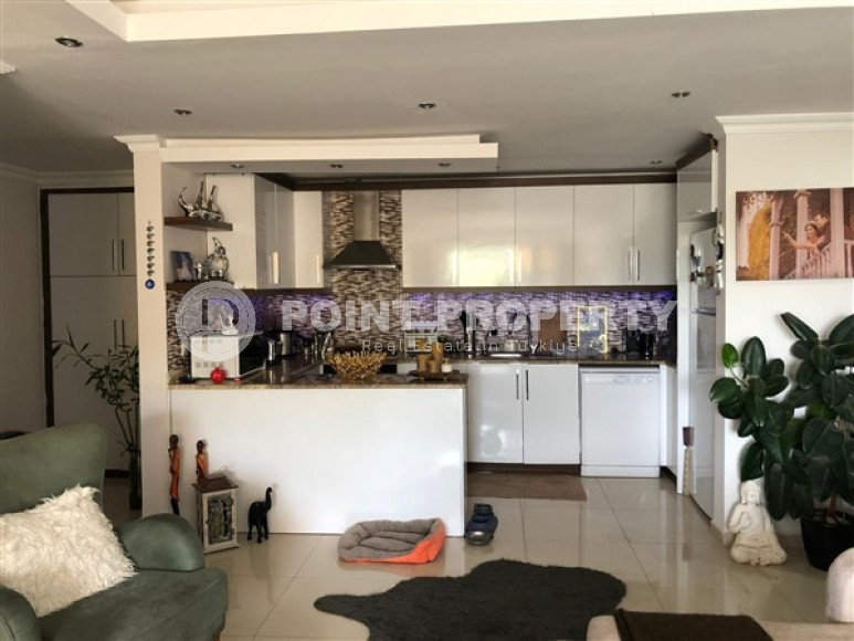 Меблированная квартира с двумя спальнями, 150м², с потрясающими видами в Каргыджаке, Алания-id-1951-фото-10