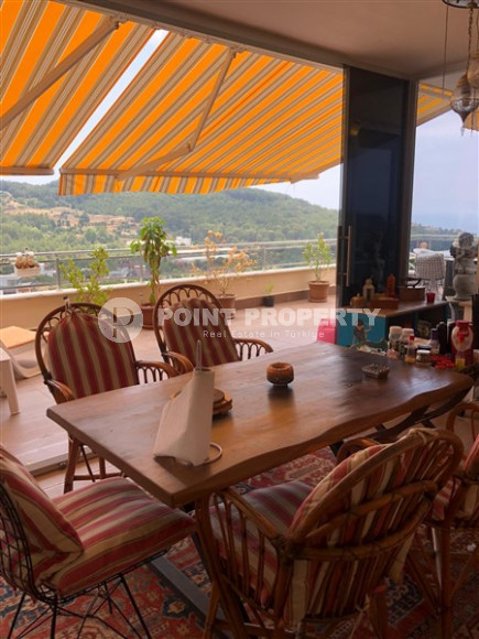 Меблированная квартира с двумя спальнями, 150м², с потрясающими видами в Каргыджаке, Алания-id-1951-фото-14