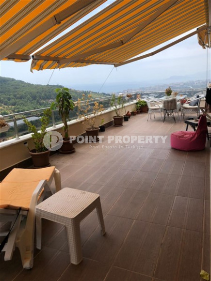 Меблированная квартира с двумя спальнями, 150м², с потрясающими видами в Каргыджаке, Алания-id-1951-фото-17