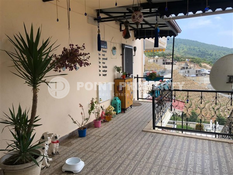 Меблированная квартира с двумя спальнями, 150м², с потрясающими видами в Каргыджаке, Алания-id-1951-фото-39