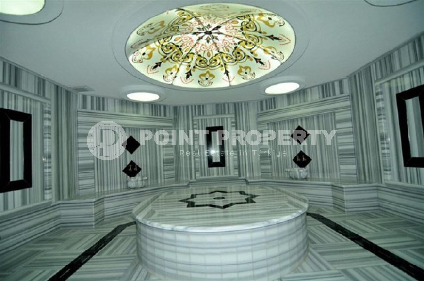 Уютная двухкомнатная квартира, 90м² в комплексе с отличной инфраструктурой в Кестеле, Алания-id-1952-фото-20