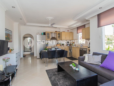 Готовая к проживанию, квартира с двумя спальнями, 100м², в районе Алании Тосмур-id-1953-фото-2