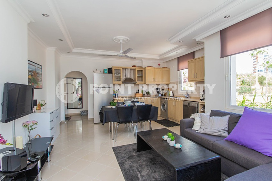 Готовая к проживанию, квартира с двумя спальнями, 100м², в районе Алании Тосмур-id-1953-фото-2