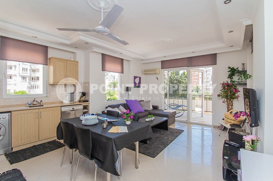 Готовая к проживанию, квартира с двумя спальнями, 100м², в районе Алании Тосмур-id-1953-фото-4