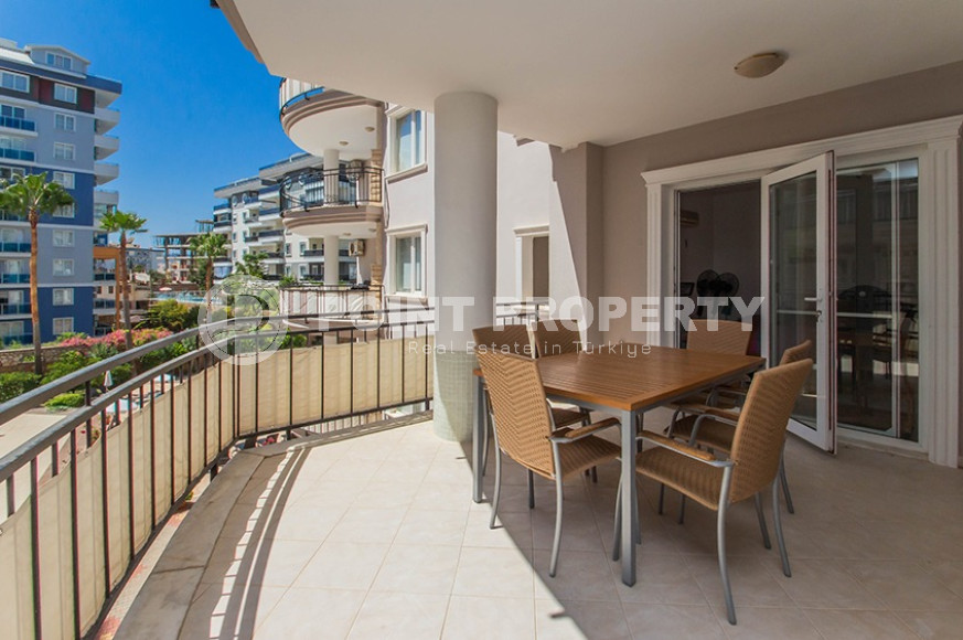 Готовая к проживанию, квартира с двумя спальнями, 100м², в районе Алании Тосмур-id-1953-фото-7