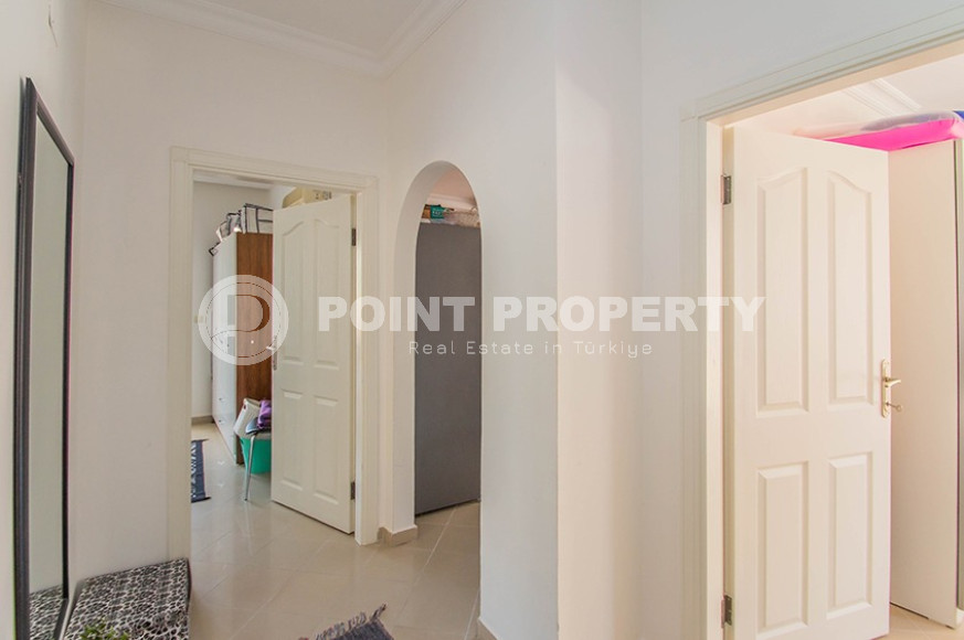 Готовая к проживанию, квартира с двумя спальнями, 100м², в районе Алании Тосмур-id-1953-фото-9