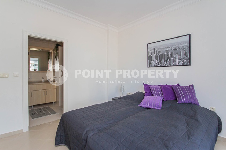 Готовая к проживанию, квартира с двумя спальнями, 100м², в районе Алании Тосмур-id-1953-фото-13