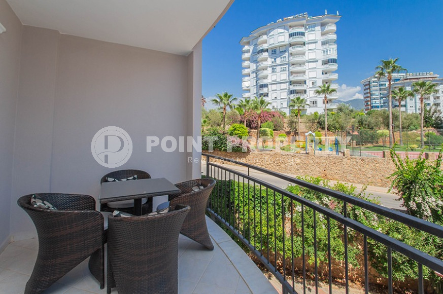 Готовая к проживанию, квартира с двумя спальнями, 100м², в районе Алании Тосмур-id-1953-фото-14