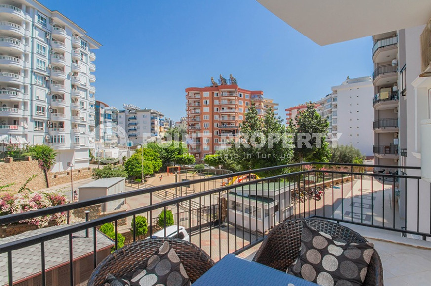 Готовая к проживанию, квартира с двумя спальнями, 100м², в районе Алании Тосмур-id-1953-фото-16