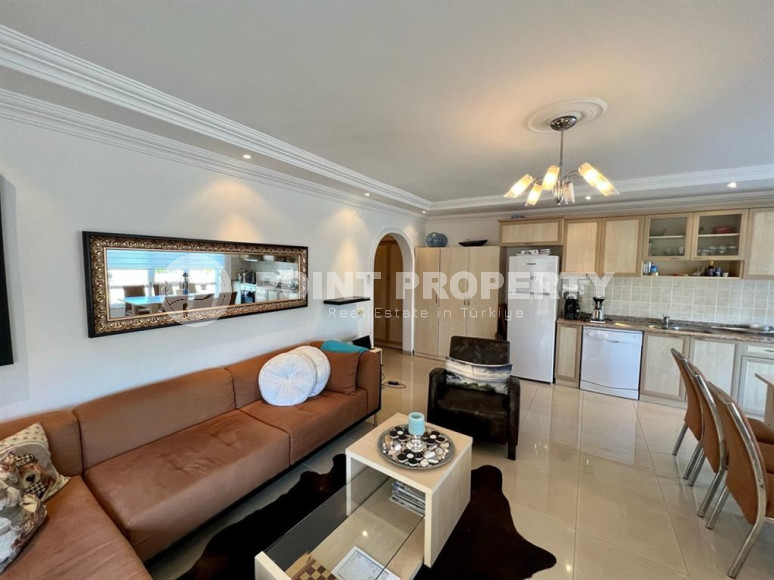 Three-room apartment, apartments with furniture and appliances, apartments close to the sea, apartments 300 m from the sea. Oba district.-id-1137-photo-5