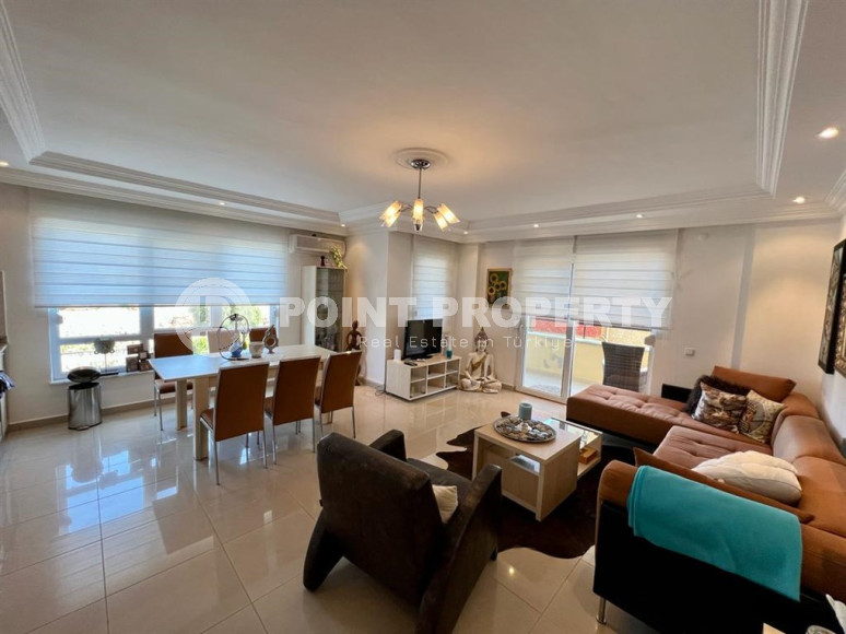 Three-room apartment, apartments with furniture and appliances, apartments close to the sea, apartments 300 m from the sea. Oba district.-id-1137-photo-7