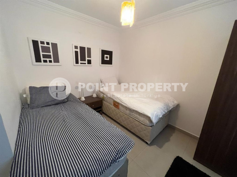 Three-room apartment, apartments with furniture and appliances, apartments close to the sea, apartments 300 m from the sea. Oba district.-id-1137-photo-8