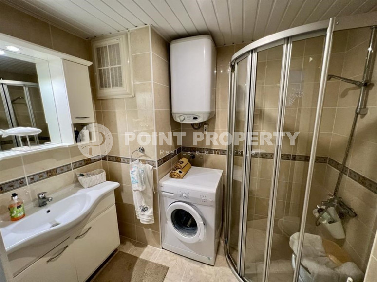 Three-room apartment, apartments with furniture and appliances, apartments close to the sea, apartments 300 m from the sea. Oba district.-id-1137-photo-13