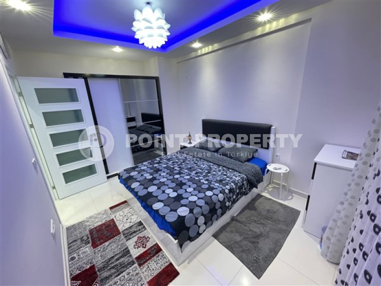 Элегантная двухкомнатная квартира, 70м², в комплексе премиум класса в 150м от моря в Кестеле, Алания-id-1959-фото-7