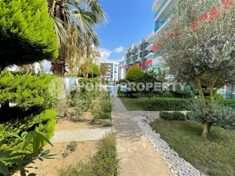 Элегантная двухкомнатная квартира, 70м², в комплексе премиум класса в 150м от моря в Кестеле, Алания-id-1959-фото-13