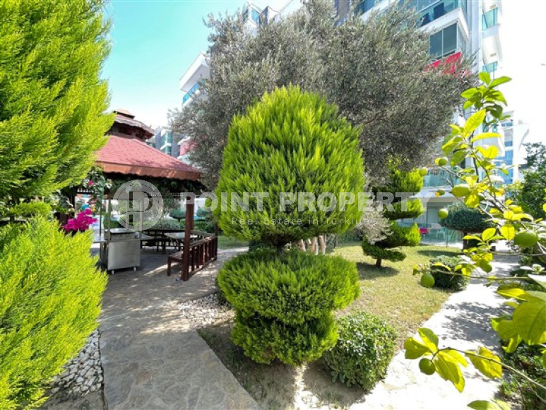 Элегантная двухкомнатная квартира, 70м², в комплексе премиум класса в 150м от моря в Кестеле, Алания-id-1959-фото-14