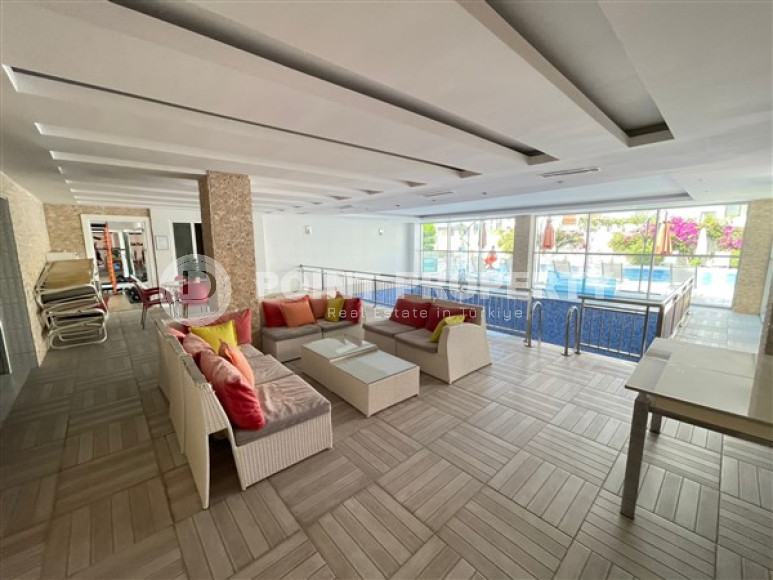 Элегантная двухкомнатная квартира, 70м², в комплексе премиум класса в 150м от моря в Кестеле, Алания-id-1959-фото-20