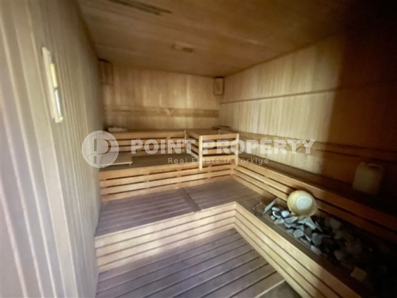 Элегантная двухкомнатная квартира, 70м², в комплексе премиум класса в 150м от моря в Кестеле, Алания-id-1959-фото-21