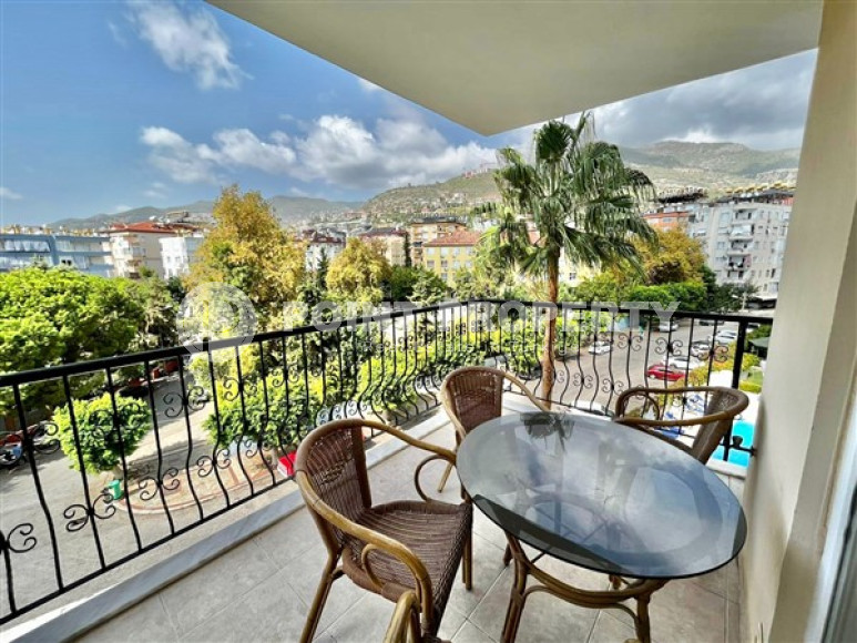 Three-room apartment, 110m², in a cozy complex with a swimming pool in the center of Alanya-id-1960-photo-10