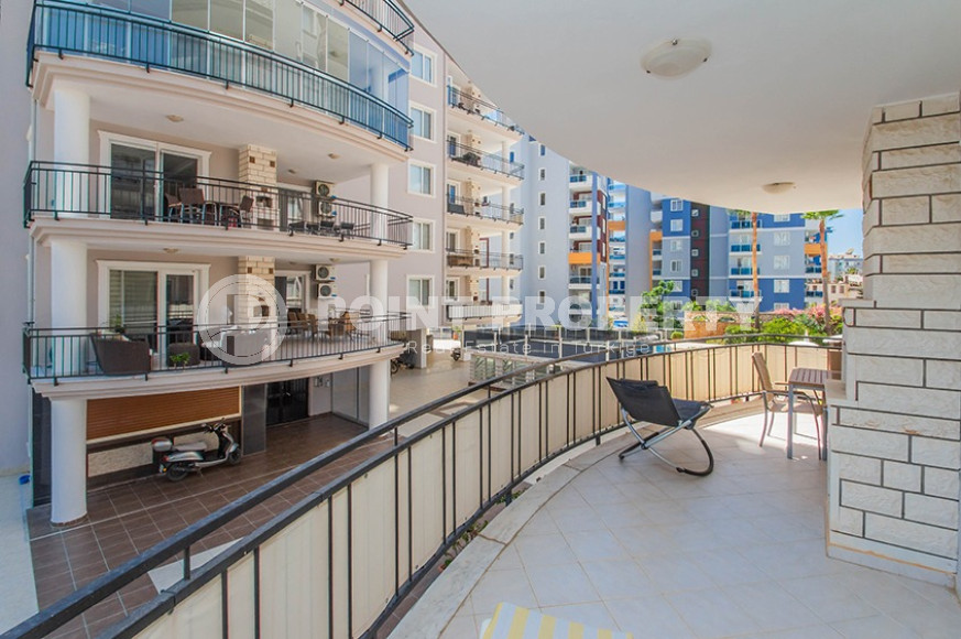 Furnished three-room apartment, 100m², in a cozy complex with infrastructure in Alanya Tosmur area-id-1961-photo-8