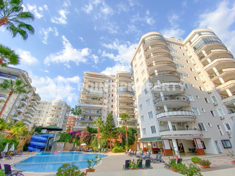 Furnished three-room apartment, 100m², in a cozy complex with infrastructure in Alanya Tosmur area-id-1961-photo-15