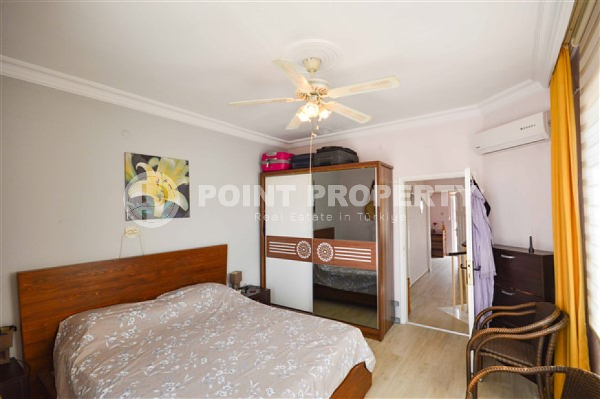 Вилла с тремя спальнями, 130м², в коттеджном поселке в районе Алании Демирташ, в 50м от моря-id-1962-фото-17