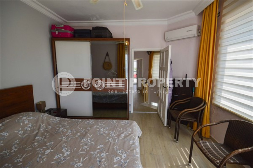 Вилла с тремя спальнями, 130м², в коттеджном поселке в районе Алании Демирташ, в 50м от моря-id-1962-фото-18