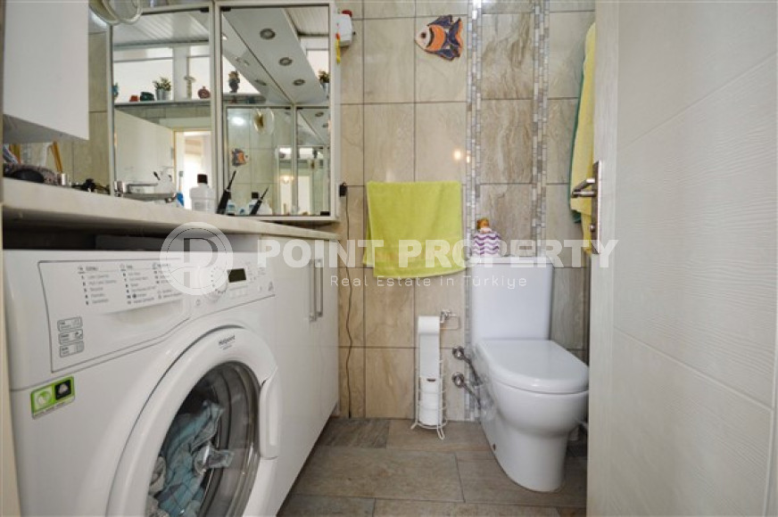 Вилла с тремя спальнями, 130м², в коттеджном поселке в районе Алании Демирташ, в 50м от моря-id-1962-фото-19