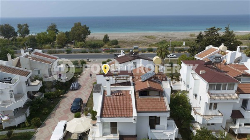 Вилла с тремя спальнями, 130м², в коттеджном поселке в районе Алании Демирташ, в 50м от моря-id-1962-фото-27