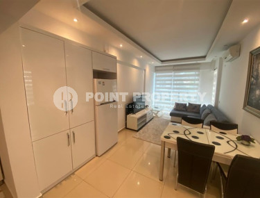 Готовая к проживанию, двухкомнатная квартира, 68м², в 450м от пляжа Клеопатры, Алания-id-1964-фото-2