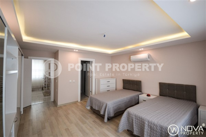 Просторная вилла с тремя спальнями, 270м², в комплексе с инфраструктурой в районе Алании – Каргыджак-id-1965-фото-19