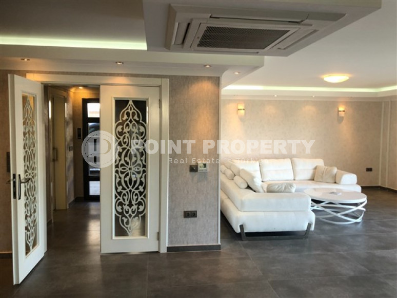 Элитная двухэтажная вилла с тремя спальнями, 210м², с потрясающими видами в районе Тепе, Алания-id-1967-фото-8