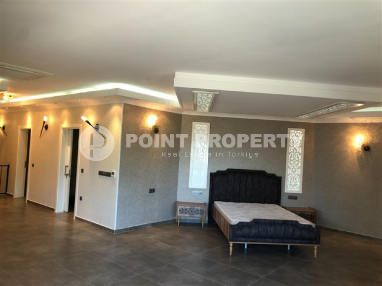 Элитная двухэтажная вилла с тремя спальнями, 210м², с потрясающими видами в районе Тепе, Алания-id-1967-фото-27