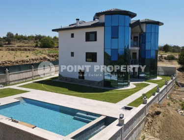 Фешенебельная вилла 8+3, 660м², на окончательном этапе строительства в районе Алании – Окурджаллар-id-1968-фото-4