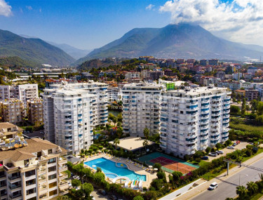 Квартира 2+1, 110м², с видом на закат и Аланийскую крепость на первой береговой линии в Тосмуре, Алания-id-1970-фото-2