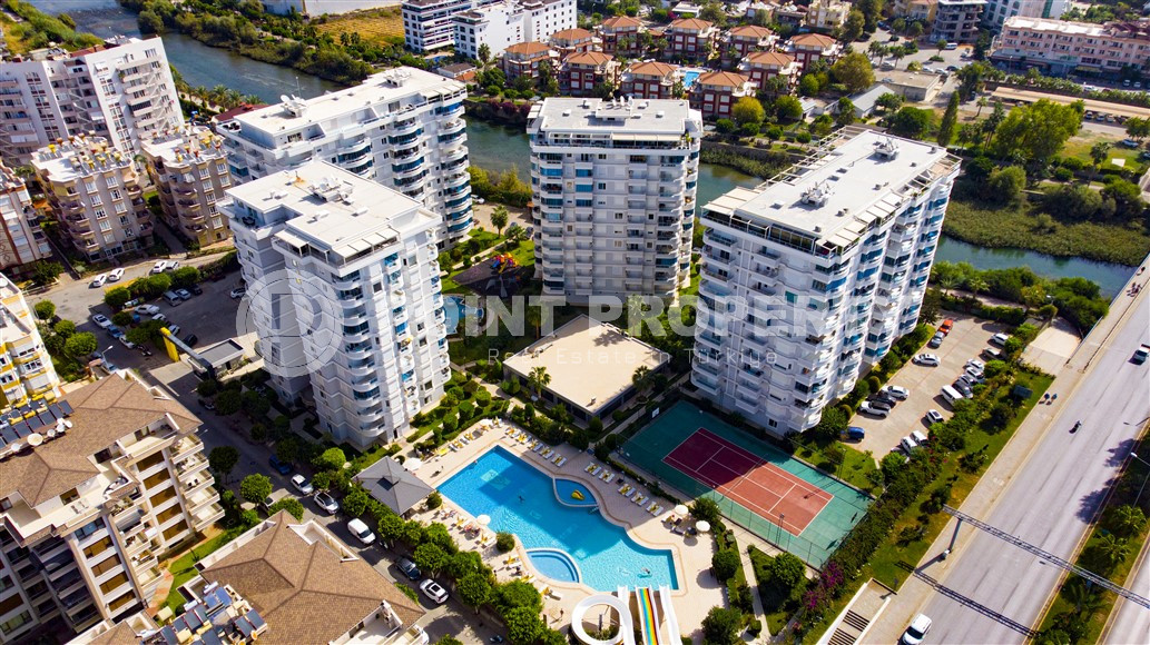 Квартира 2+1, 110м², с видом на закат и Аланийскую крепость на первой береговой линии в Тосмуре, Алания-id-1970-фото-13