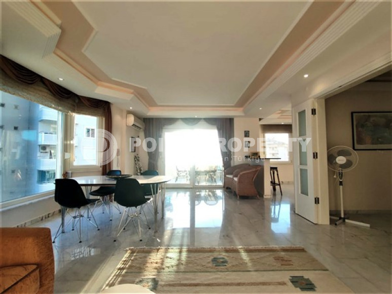 Квартира 2+1, 110м², с видом на закат и Аланийскую крепость на первой береговой линии в Тосмуре, Алания-id-1970-фото-18