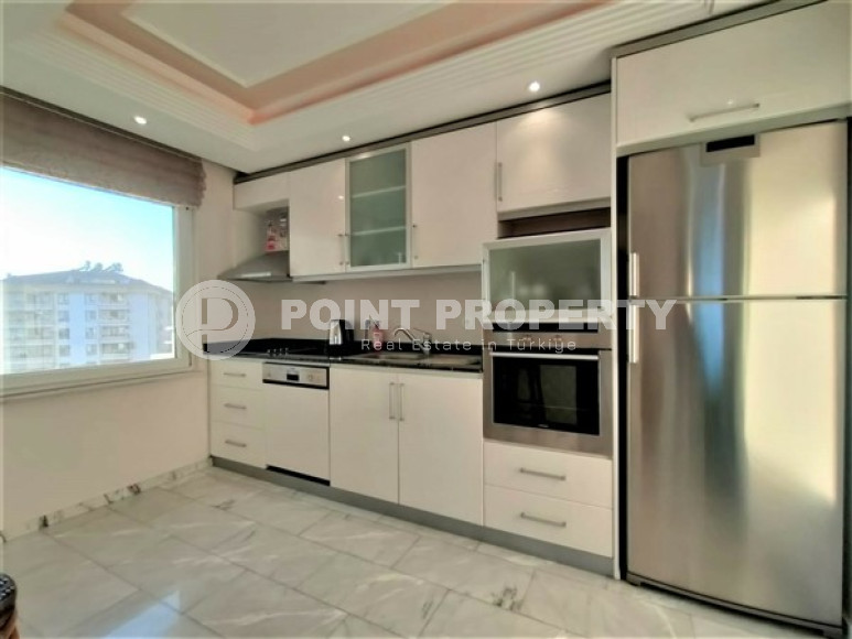 Квартира 2+1, 110м², с видом на закат и Аланийскую крепость на первой береговой линии в Тосмуре, Алания-id-1970-фото-23