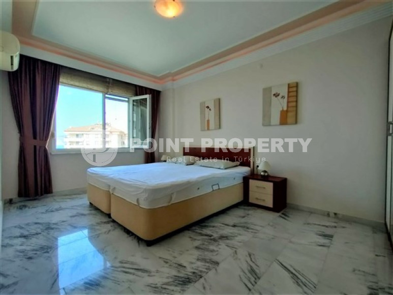 Квартира 2+1, 110м², с видом на закат и Аланийскую крепость на первой береговой линии в Тосмуре, Алания-id-1970-фото-29